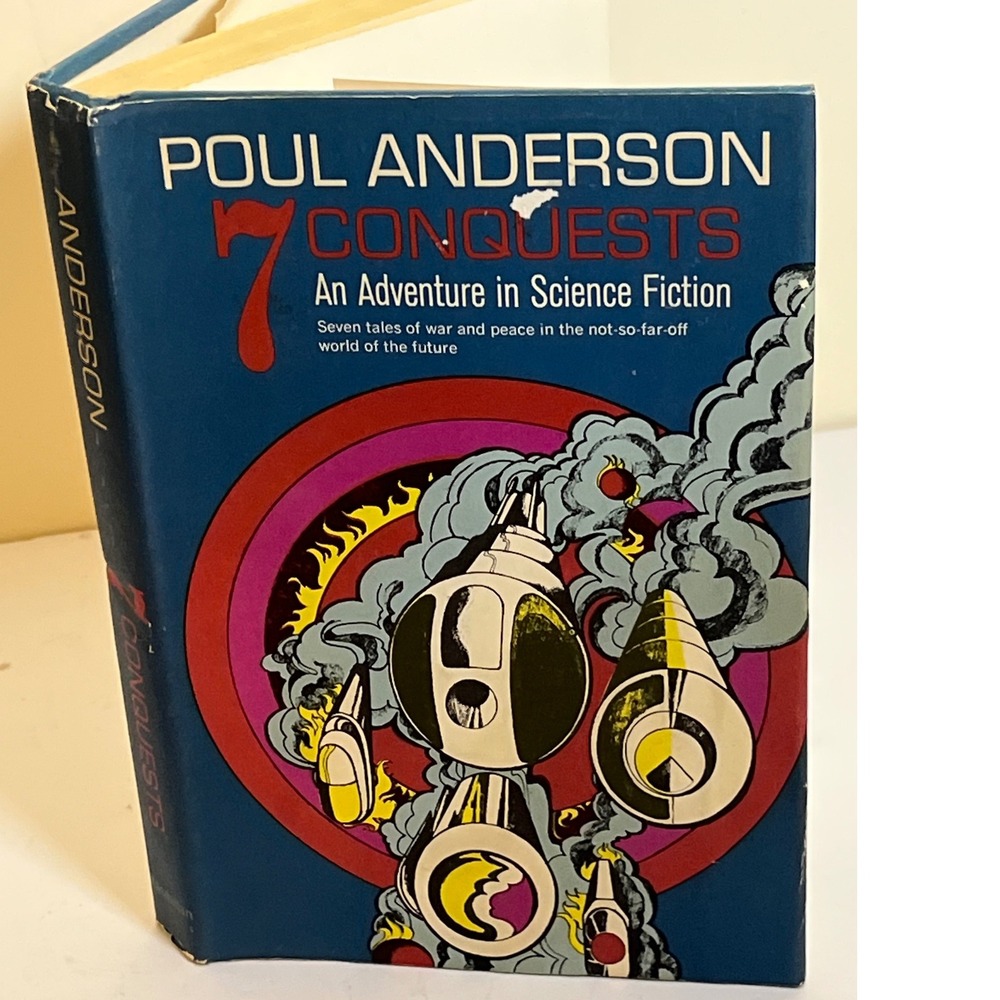 Poul Anderson 7‎ Conquests Sci-Fi Book Vintage Adventure Tales